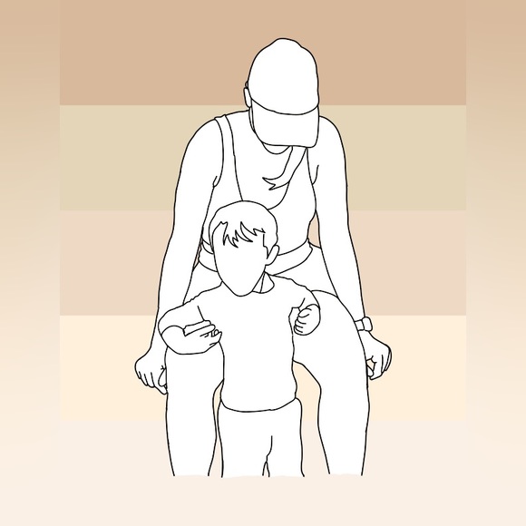 Digital files, custom line drawings, personalized line drawings, simplistic - Picture 2 of 3